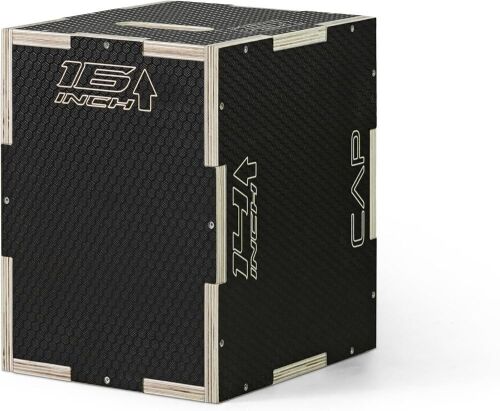 CAP Barbell 3-in-1 Plyometric Box, 16" x 14" x 12"