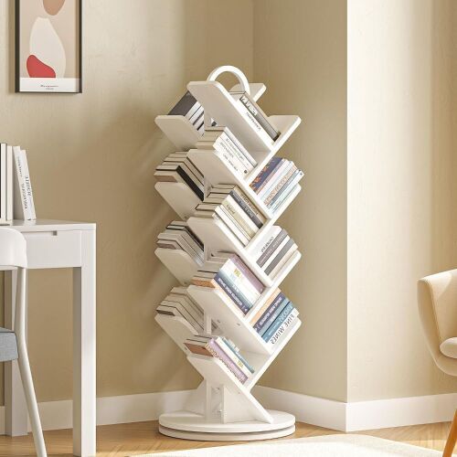 360 Degree Spinning Tree Bookshelf