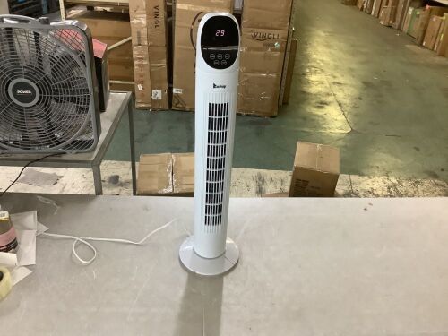 34 inch Bladeless Tower Fan - Missing Screws for Base