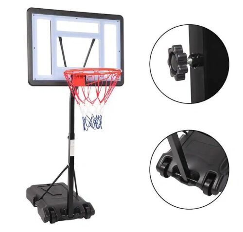 Poolside Basketball Hoop, Adjustable Height 45-53"
