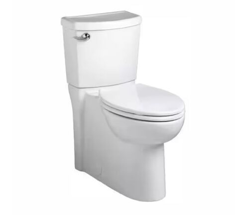 American Standard Cadet 3-Flo Wise 2-Piece 1.28 GPF Single Flush Elongated Toilet in White
