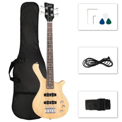 Kids 4 String Electric Bass Guitar, 36-inch