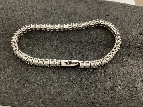PAVOI 14K Gold Plated Cubic Zirconia Classic Tennis Bracelet