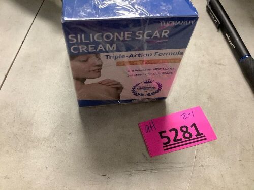 Scar Cream, Silicone Scar Gel, Advanced Scar Removal Cream for Surgical Scars, Stretch Marks, Injuries, Burns and Acne, Sensitive Skin, Old and New Scars