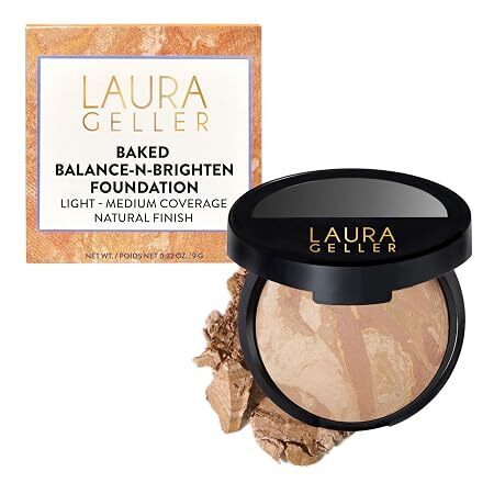LAURA GELLER Baked Balance-n-Brighten Powder Foundation – Light