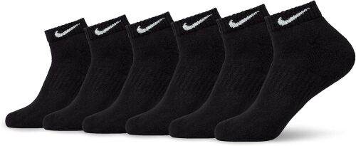 Nike Unisex Adult Everyday Cushioned Training Low Socks (6-Pack) | Mens and Womens