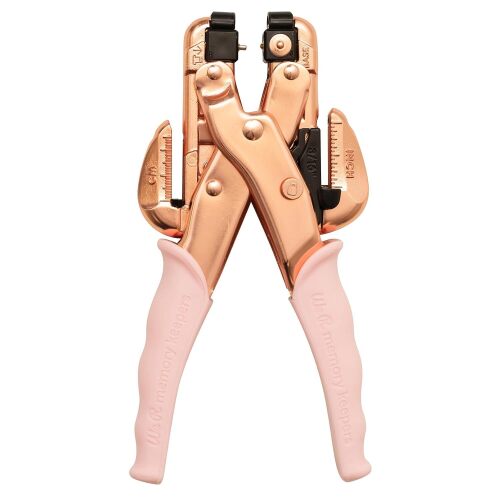 Crop-A-Dile Hole Punch & Eyelet Setter-Rose Gold