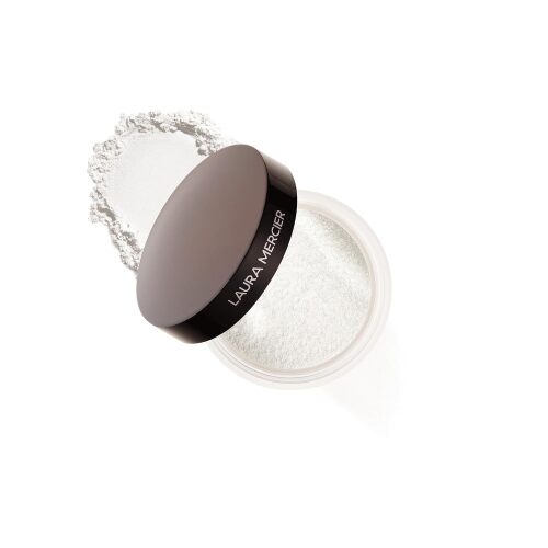 Laura Mercier Secret Brightening Under-Eye Loose Setting Powder, Peach + Pink Pigments to Brighten the Under Eye, Color Correct Discoloration, Sets & Extends Concealer, 6 Shades for All Skin Tones