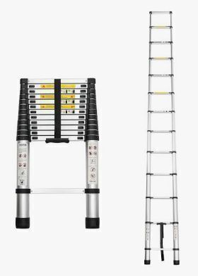 Zebra 16.5-Foot Multi-Purpose Telescopic Ladder
