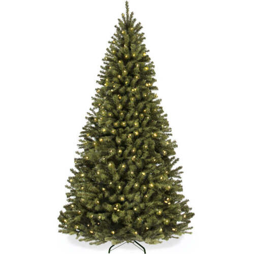 Artificial Christmas Tree with Viral Twinkling Lights, PreLit Spruce