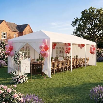 10x30FT Party Tent Outdoor Canopy Tents for Parties