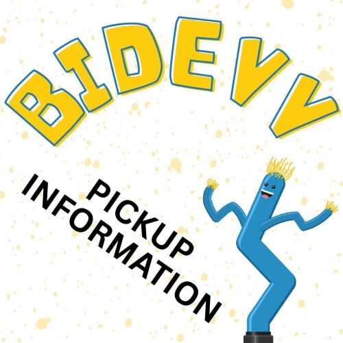 PICKUP INFORMATION - PLEASE READ!