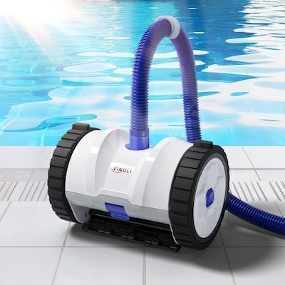 VINGLI Automatic Suction Side Pool Cleaner for Inground Pools 40ft Hose Vacuum with Powerful Wall Climbing