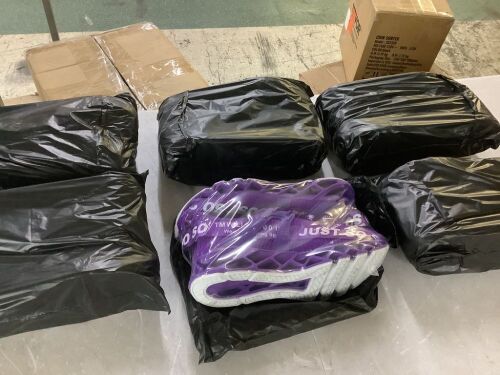 Lot of (6) Just So So Athletic Shoes, Size 42