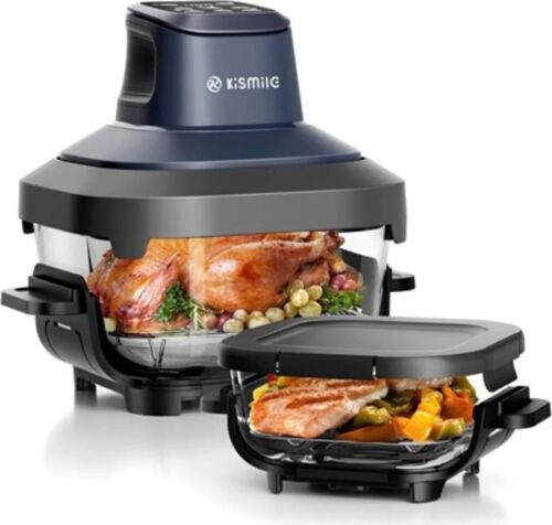 Kismile 360° Visible Air Fryer 4.5qt