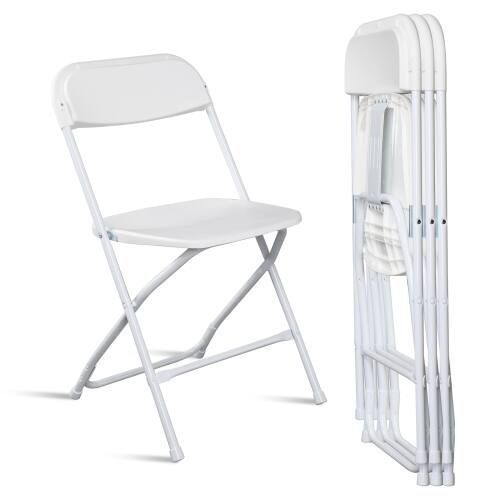4PCS Portable Plastic Folding Chairs