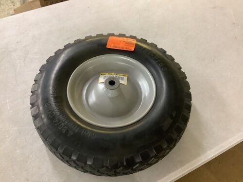 Husky 15.5 in. Flat Free Wheelbarrow Tire