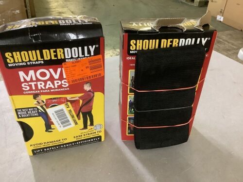Lot of (2) ShoulderDolly Moving Straps