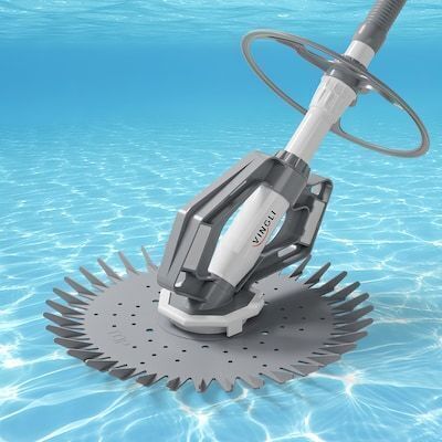 VINGLI Automatic Pool Vacuum Cleaner with with 33FT Hoses