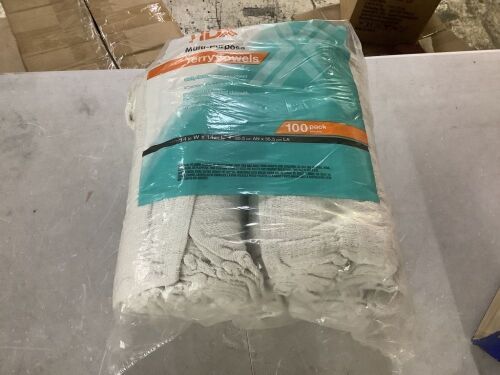 HDX Multi-Purpose Terry Towels, 100pk