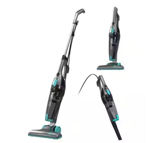 Tzumi Corded Ionvac Upright Zip Vac with HEPA Filter