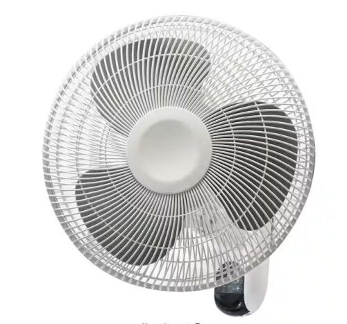 Hampton Bay 16 in. Indoor Wall Mount Fan with Remote
