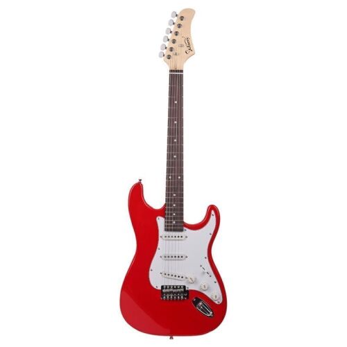 Glarry GST Rosewood Fingerboard Electric Guitar Red