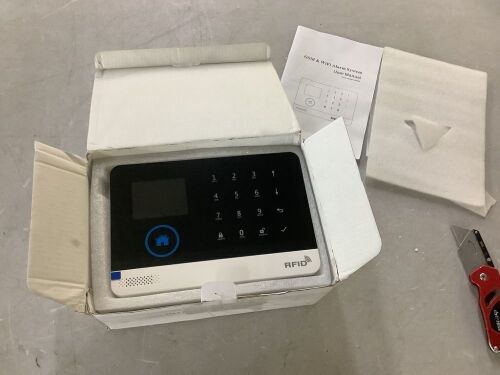 GSM & Wifi Alarm System Control Panel