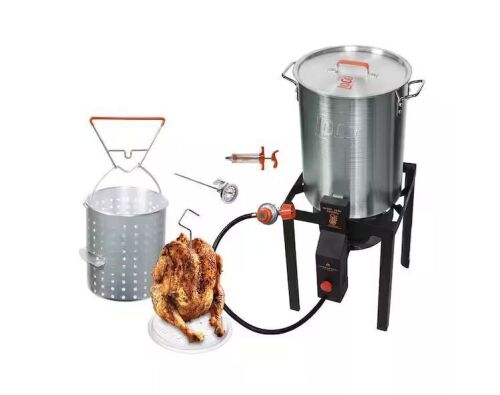 LOCO 30 qt. Sure Spark Turkey Fryer