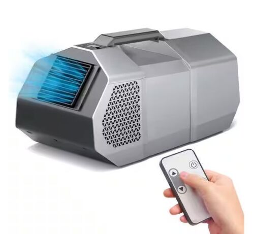 1450 BTU (DOE SACC) 100-Volt Inverter Quiet Portable Outdoor Air Conditioner for Tent for 50 sq. ft. in Gray