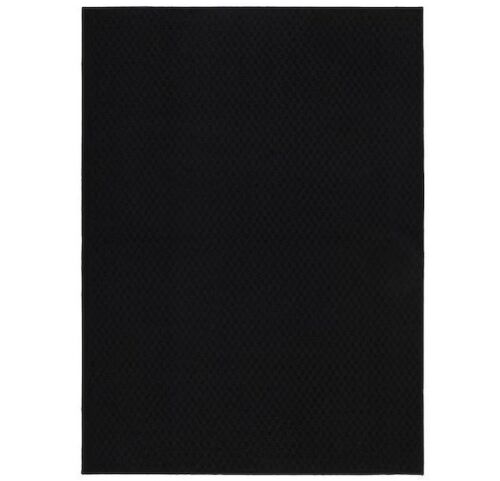 Garland Rug Town Square Black 6 ft. x 9 ft. Area Rug