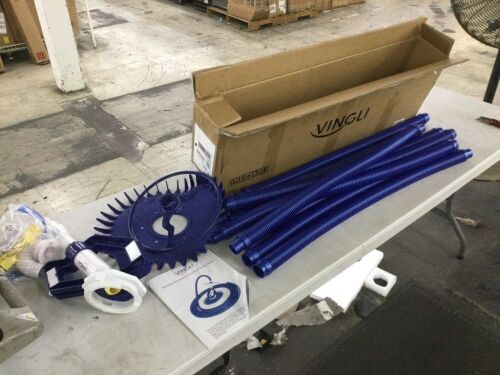 VINGLI Suction Pool Cleaner, Automatic Wall-Climbing Vacuum