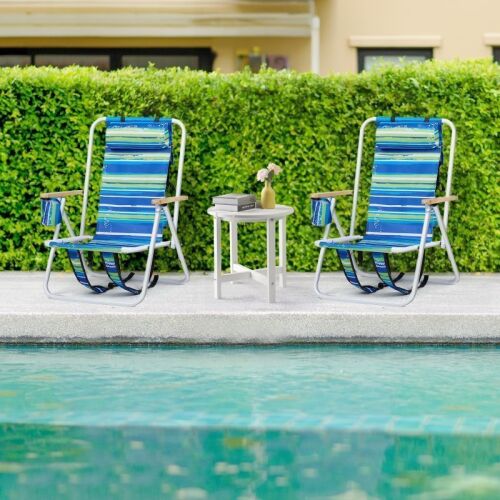Backpack Beach Chairs, 2 Pack