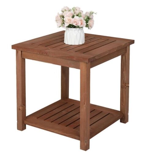 20" Square Outdoor Side Table
