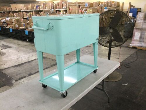 Patio Cooler Cart