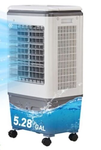 3-in-1 5.28 Gal Portable Evaporative Cooler with Remote Control