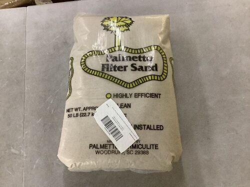 Palmetto Pool Filter Sand, 50lb