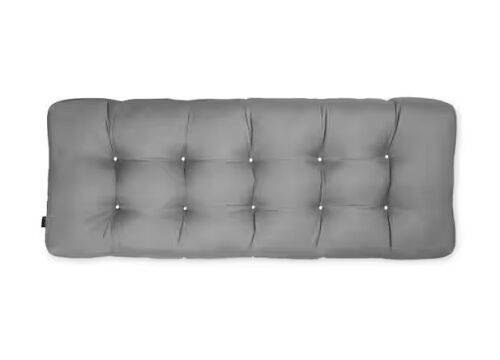 Classic Accessories 54 in. W Rectangular Patio Bench Cushion in Moon Mist