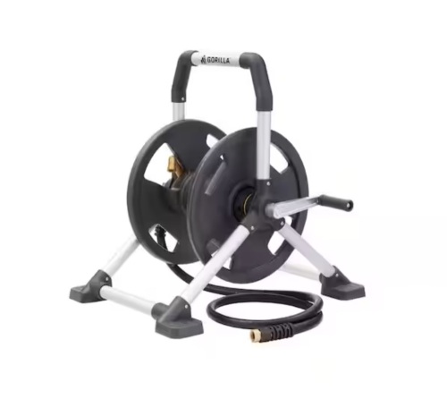 Gorilla 150 ft. Aluminum Zero Rust Hose Reel