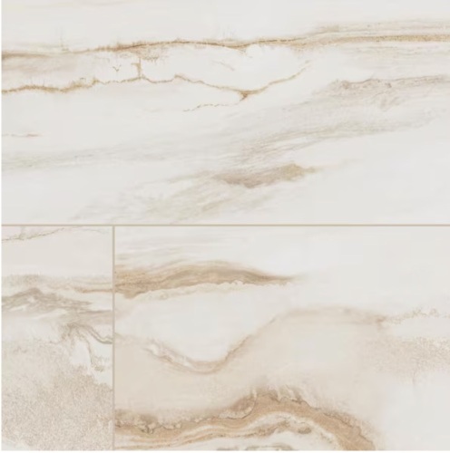 (4) Cases of MSI Galaxy Almond 24 in. x 48 in. Polished Porcelain Marble Look Floor and Wall Tile (15.50 sq. ft./Case)
