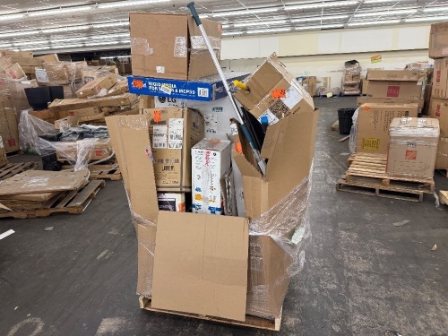 Pallet of Mixed Condition Home Depot Items. Will include incomplete or broken items