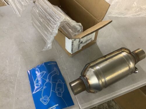 2" Inlet Outlet Catalytic Converter Universal-Fit