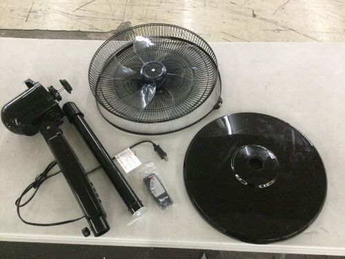 16" Pedestal Fan with Remote - Chipped Blades