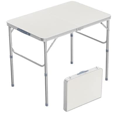 VINGLI 3FT Adjustable Height Aluminum Folding Table