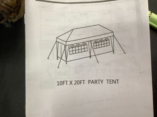 10x20 Party Tent