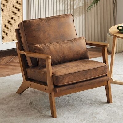 Winado Upholstered Single Lounge Chair Accent Chair