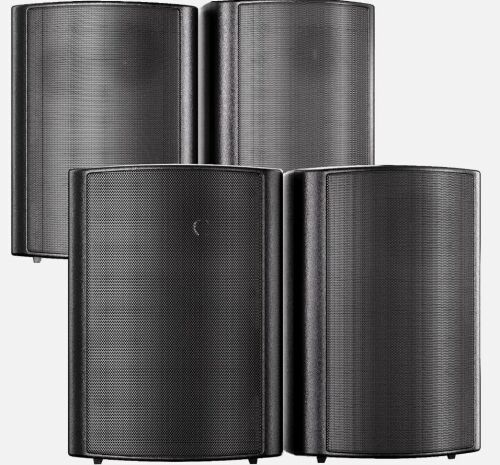 4 Pack STUDIOFINIX 800W 6.5" Indoor Outdoor Bluetooth Speakers Waterproof