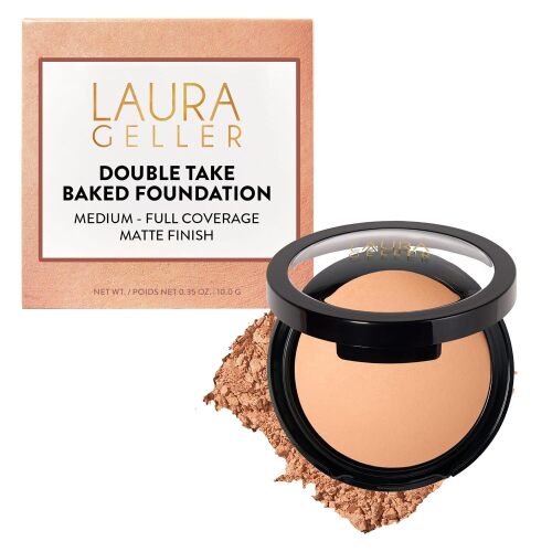 Baked Double Take Powder Foundation, Matte Finish