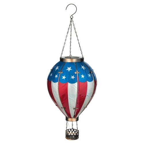 Regal Art & Gift 12-in x 27.25-in Multi Metal LED light Outdoor Decorative Lantern