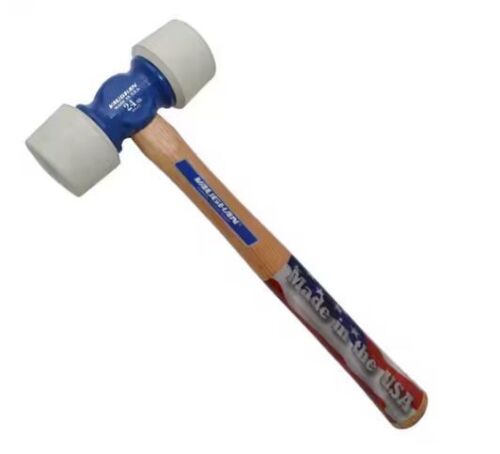 24 oz. White Tip Rubber Mallet with 14 in. Hardwood Handle